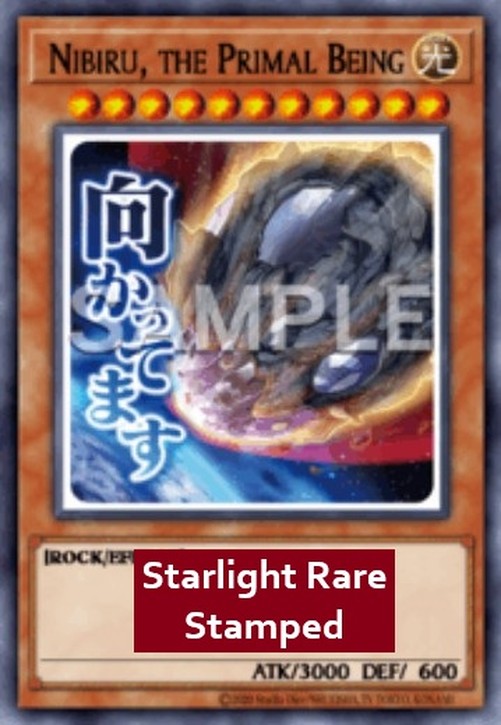 Yu-Gi-Oh! RA05 Nibiru, the Primal Being (V.2 - Starlight Rare)
