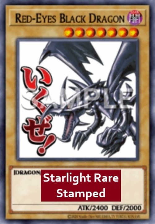 Yu-Gi-Oh! RA05 Red-Eyes Black Dragon (V.2 - Starlight Rare)