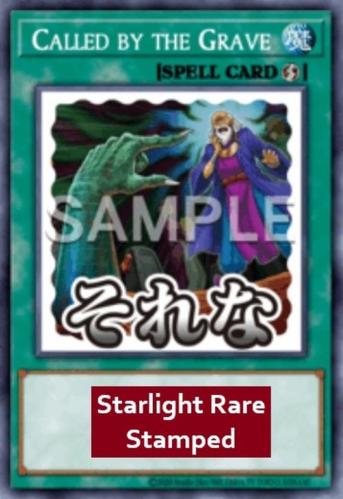Yu-Gi-Oh! RA05 Called by the Grave (V.2 - Starlight Rare)
