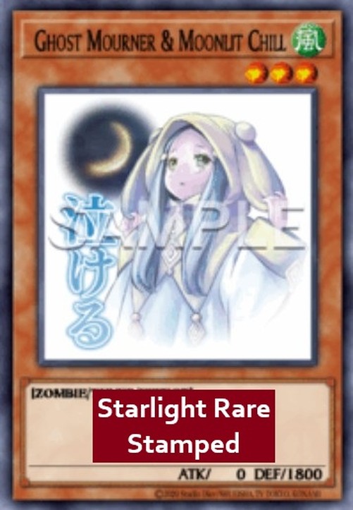 Yu-Gi-Oh! RA05 Ghost Mourner & Moonlit Chill (V.2 - Starlight Rare)