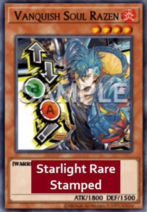 Yu-Gi-Oh! RA05 Vanquish Soul Razen (V.2 - Starlight Rare)