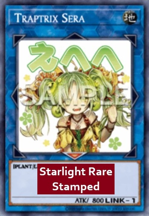 Yu-Gi-Oh! RA05 Traptrix Sera (V.2 - Starlight Rare)