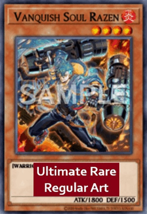 Yu-Gi-Oh! RA05 Vanquish Soul Razen (V.8 - Ultimate Rare)
