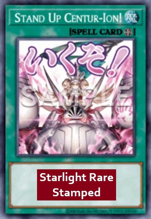 Yu-Gi-Oh! RA05 Stand Up Centur-Ion! (V.2 - Starlight Rare)
