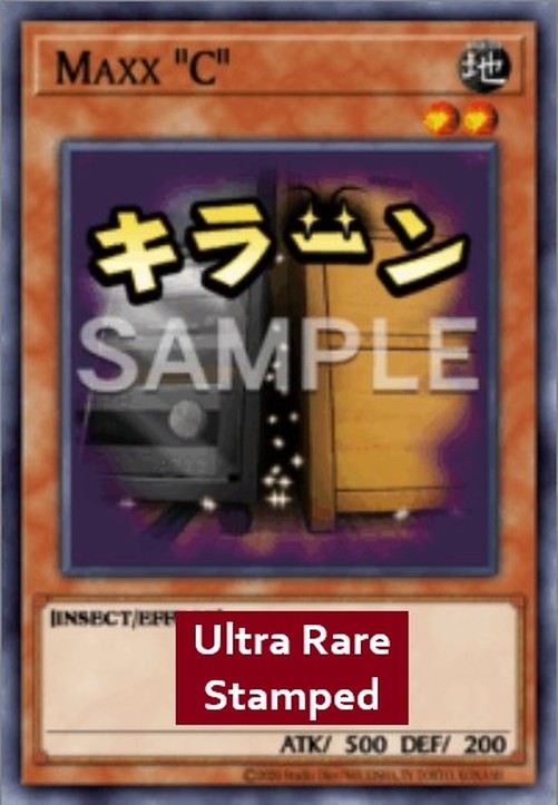 Yu-Gi-Oh! RA05 Maxx "C" (V.1 - Ultra Rare)