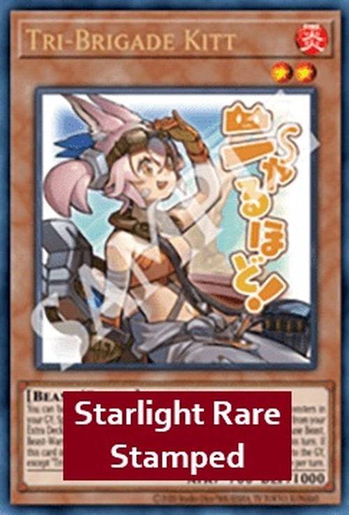 Yu-Gi-Oh! RA05 Tri-Brigade Kitt (V.2 - Starlight Rare)