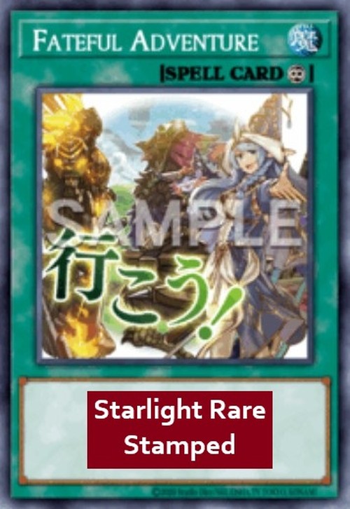 Yu-Gi-Oh! RA05 Fateful Adventure (V.2 - Starlight Rare)