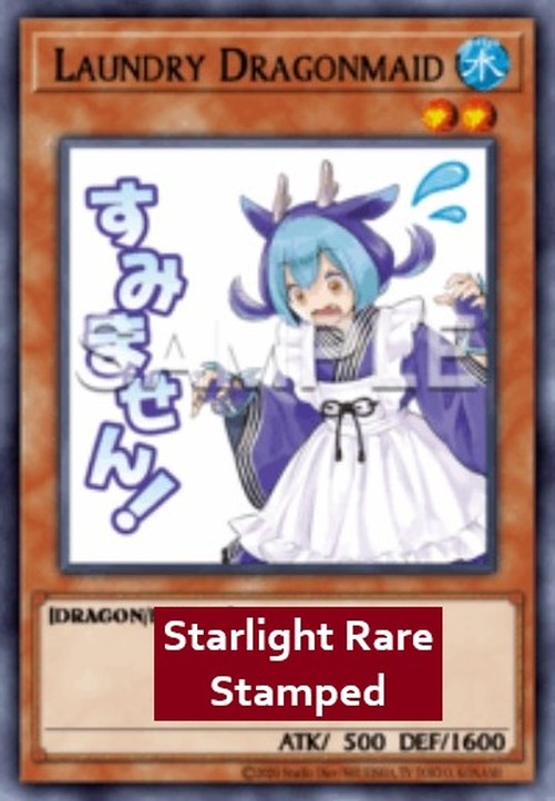 Yu-Gi-Oh! RA05 Laundry Dragonmaid (V.2 - Starlight Rare)