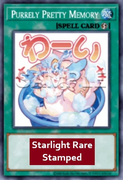 Yu-Gi-Oh! RA05 Purrely Pretty Memory (V.2 - Starlight Rare)