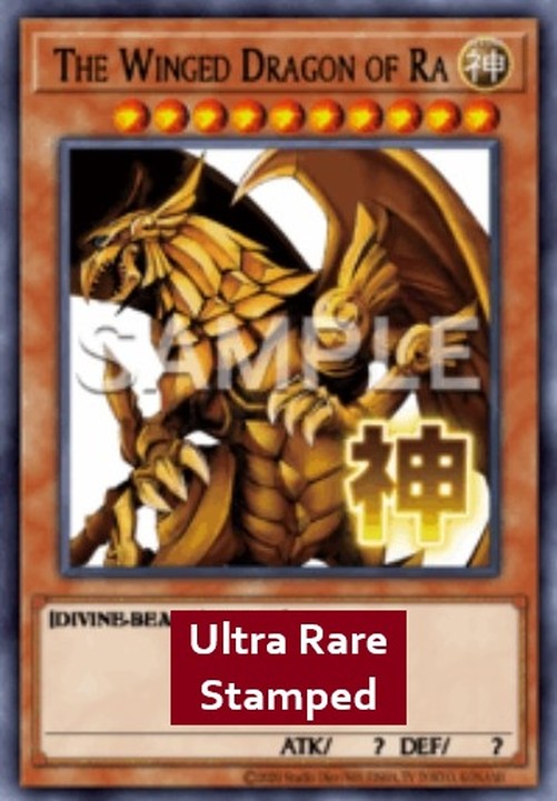 Yu-Gi-Oh! RA05 The Winged Dragon of Ra (V.1 - Ultra Rare)