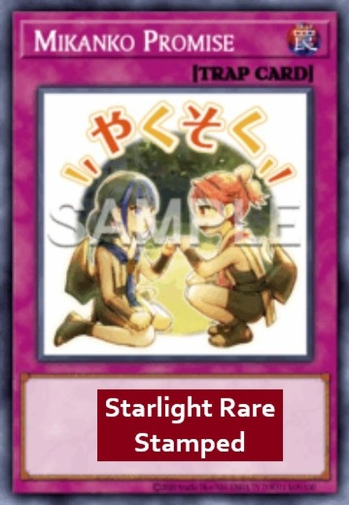 Yu-Gi-Oh! RA05 Mikanko Promise (V.2 - Starlight Rare)