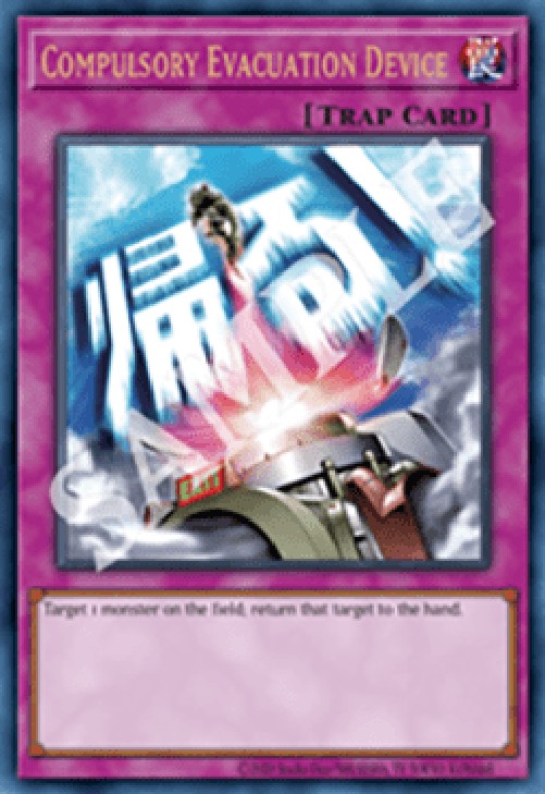 Yu-Gi-Oh! RA05 Compulsory Evacuation Device (V.1 - Ultra Rare)