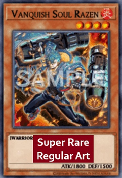 Yu-Gi-Oh! RA05 Vanquish Soul Razen (V.3 - Super Rare)