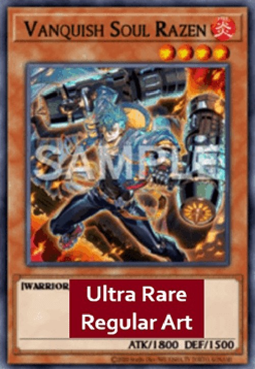 Yu-Gi-Oh! RA05 Vanquish Soul Razen (V.4 - Ultra Rare)