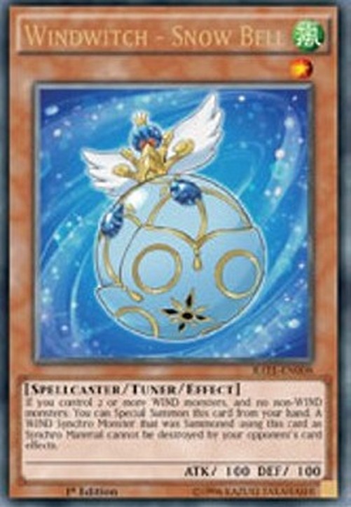 Yu-Gi-Oh! RATE Windwitch - Snow Bell