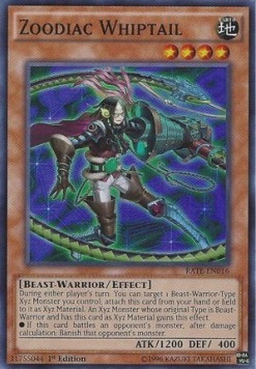 Yu-Gi-Oh! RATE Zoodiac Whiptail