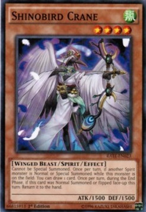 Yu-Gi-Oh! RATE Shinobird Crane