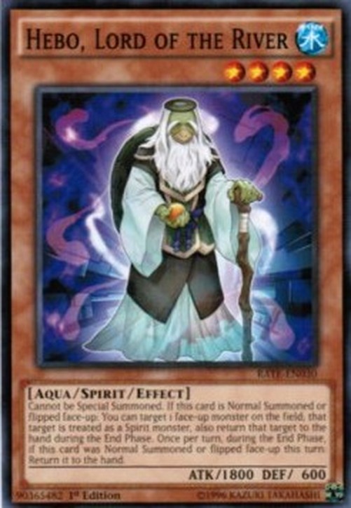 Yu-Gi-Oh! RATE Hebo, Lord of the River