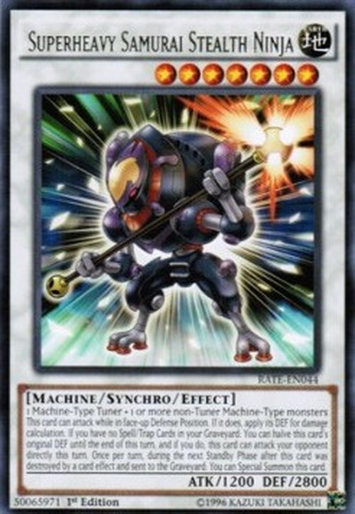 Yu-Gi-Oh! RATE Superheavy Samurai Stealth Ninja