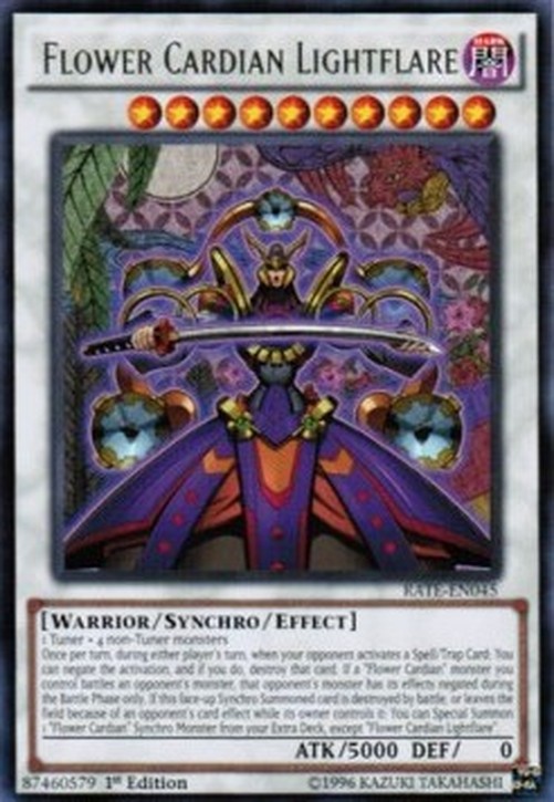 Yu-Gi-Oh! RATE Flower Cardian Lightflare