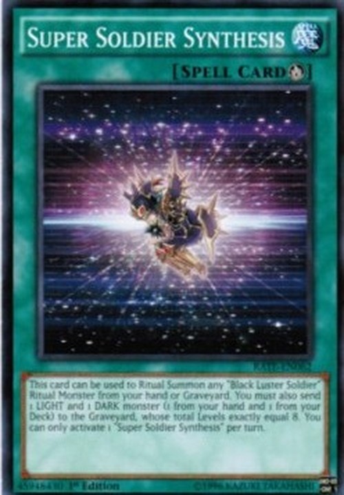 Yu-Gi-Oh! RATE Super Soldier Synthesis