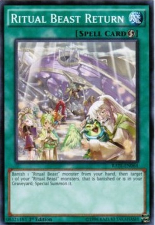Yu-Gi-Oh! RATE Ritual Beast Return