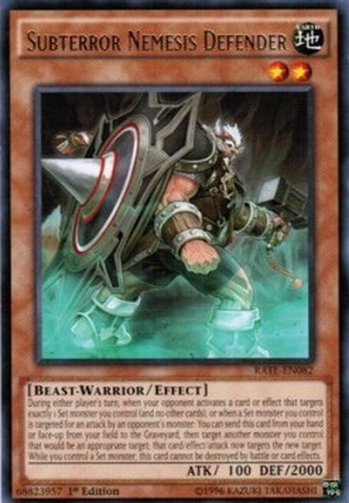 Yu-Gi-Oh! RATE Subterror Nemesis Defender