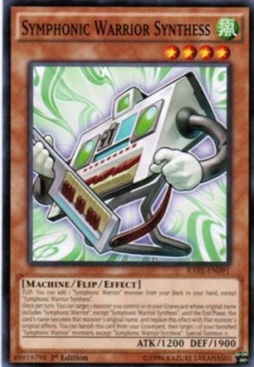 Yu-Gi-Oh! RATE Symphonic Warrior Synthess