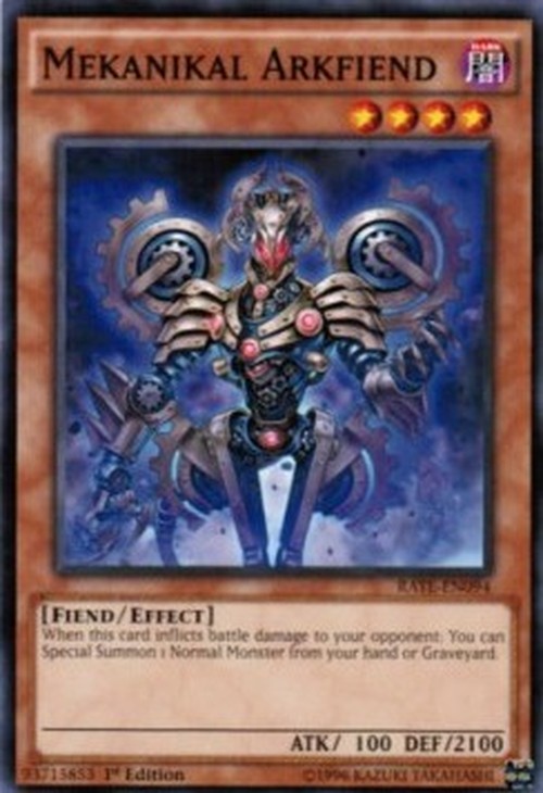 Yu-Gi-Oh! RATE Mekanikal Arkfiend