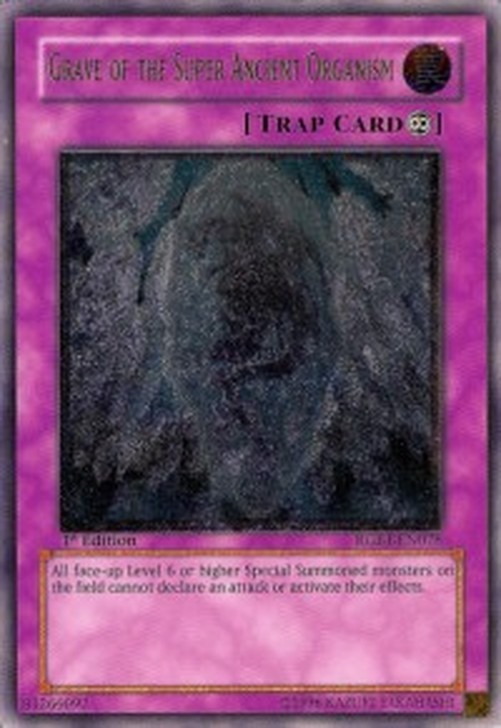 Yu-Gi-Oh! RGBT Grave of the Super Ancient Organism (V.2 - Ultimate Rare)