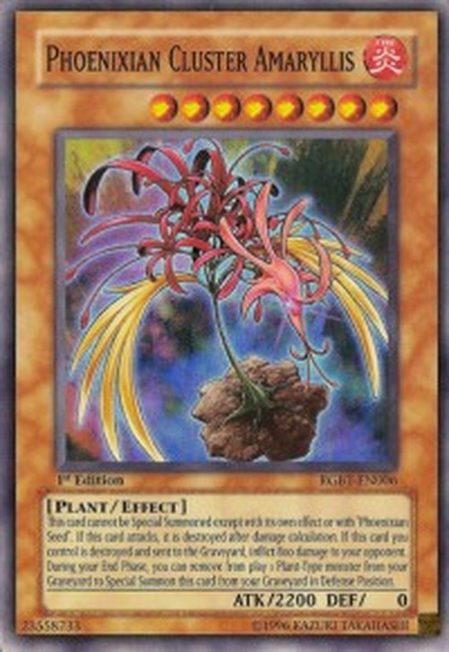 Yu-Gi-Oh! RGBT Phoenixian Cluster Amaryllis