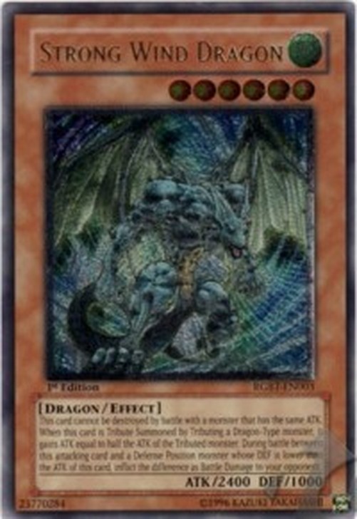 Yu-Gi-Oh! RGBT Strong Wind Dragon (V.2 - Ultimate Rare)