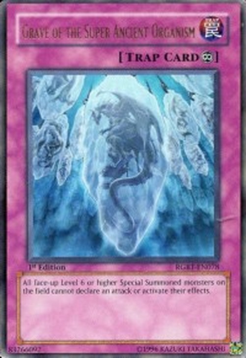 Yu-Gi-Oh! RGBT Grave of the Super Ancient Organism (V.1 - Ultra Rare)