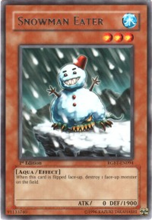 Yu-Gi-Oh! RGBT Snowman Eater