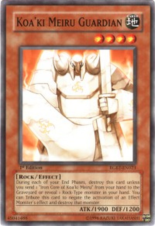Yu-Gi-Oh! RGBT Koa'ki Meiru Guardian (V.1 - Common)