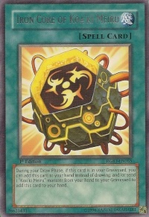 Yu-Gi-Oh! RGBT Iron Core of Koa'ki Meiru (V.1 - Rare)