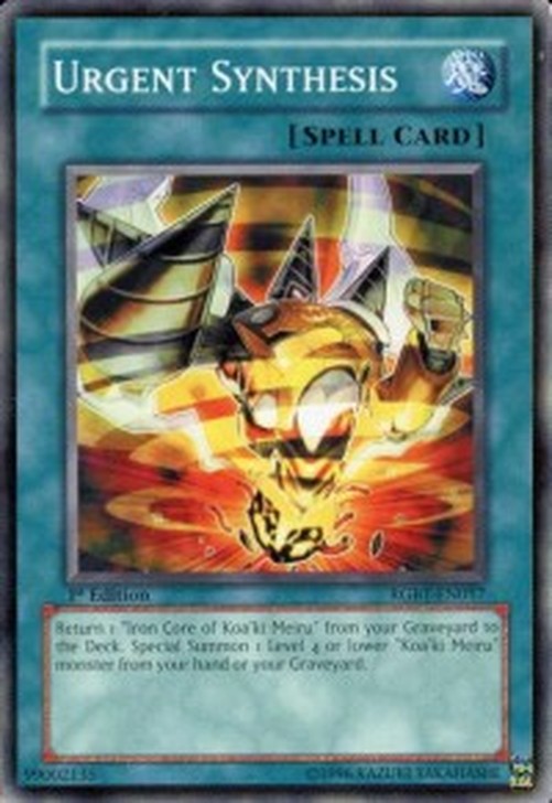 Yu-Gi-Oh! RGBT Urgent Synthesis
