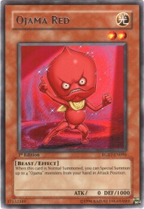 Yu-Gi-Oh! RGBT Ojama Red
