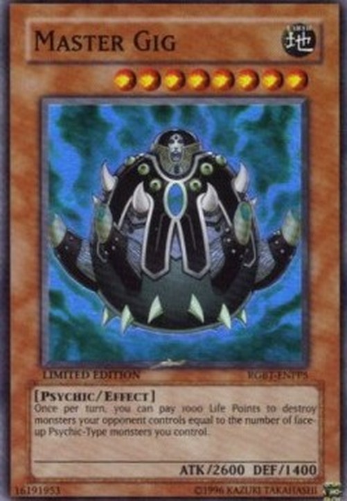 Yu-Gi-Oh! RGBT Master Gig (V.2 - Super Rare)