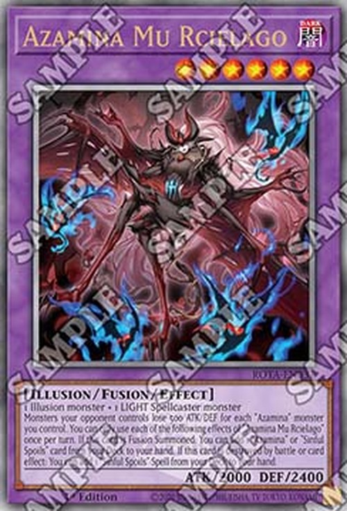 Yu-Gi-Oh! ROTA Azamina Mu Rcielago (V.2 - Quarter Century Secret Rare)