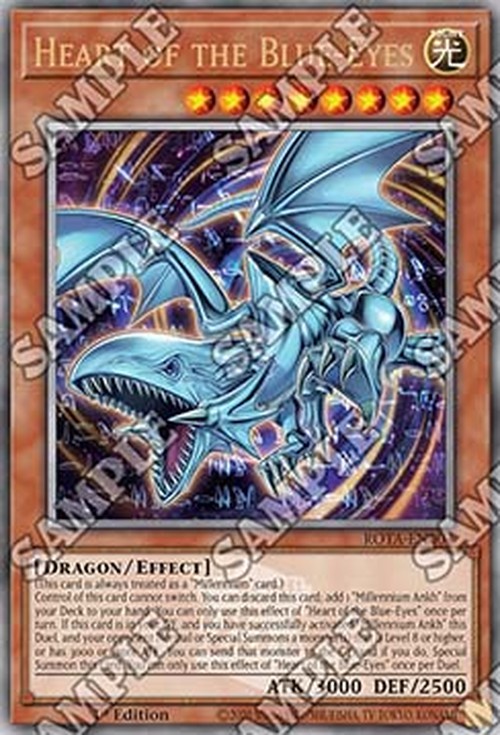 Yu-Gi-Oh! ROTA Heart of the Blue-Eyes (V.2 - Quarter Century Secret Rare)