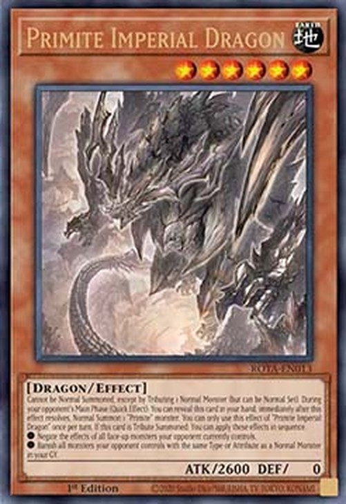 Yu-Gi-Oh! ROTA Primite Imperial Dragon (V.1 - Ultra Rare)