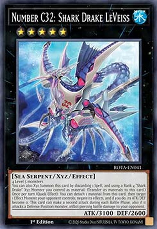 Yu-Gi-Oh! ROTA Number C32: Shark Drake LeVeiss