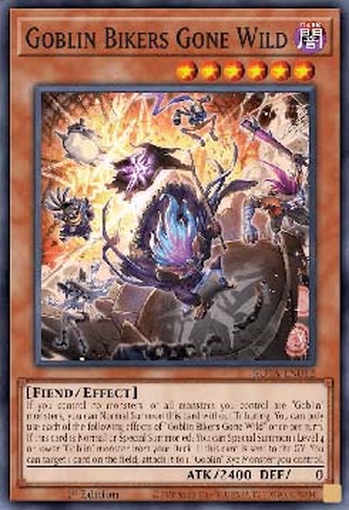 Yu-Gi-Oh! ROTA Goblin Bikers Gone Wild
