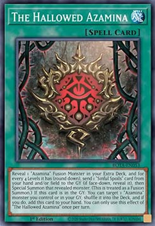 Yu-Gi-Oh! ROTA The Hallowed Azamina