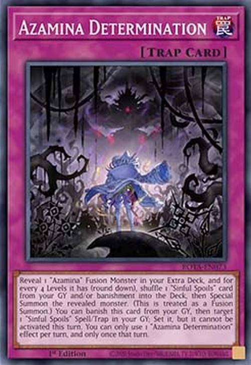Yu-Gi-Oh! ROTA Azamina Determination