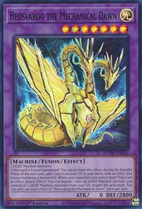 Yu-Gi-Oh! ROTA Heosvarog the Mechanical Dawn