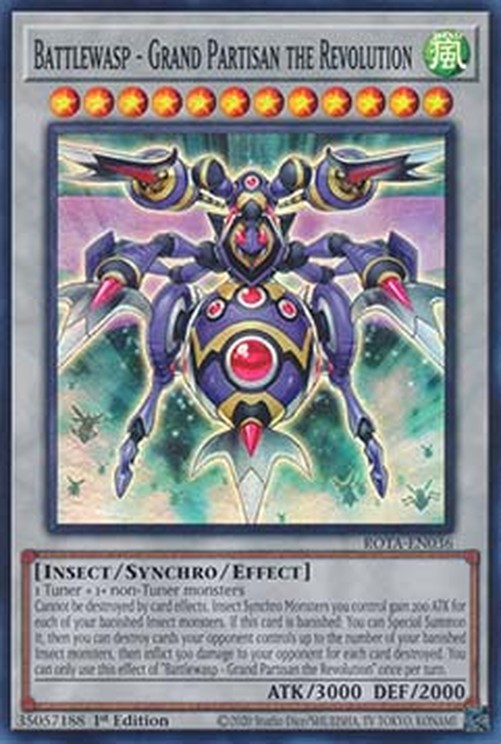 Yu-Gi-Oh! ROTA Battlewasp - Grand Partisan the Revolution