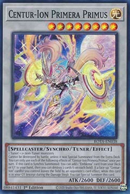 Yu-Gi-Oh! ROTA Centur-Ion Primera Primus
