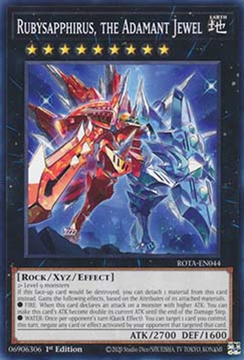 Yu-Gi-Oh! ROTA Rubysapphirus, the Adamant Jewel